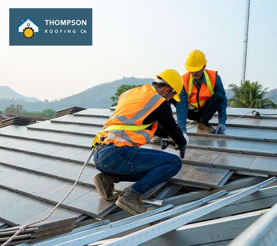 Downey Roofing Contractors At Work